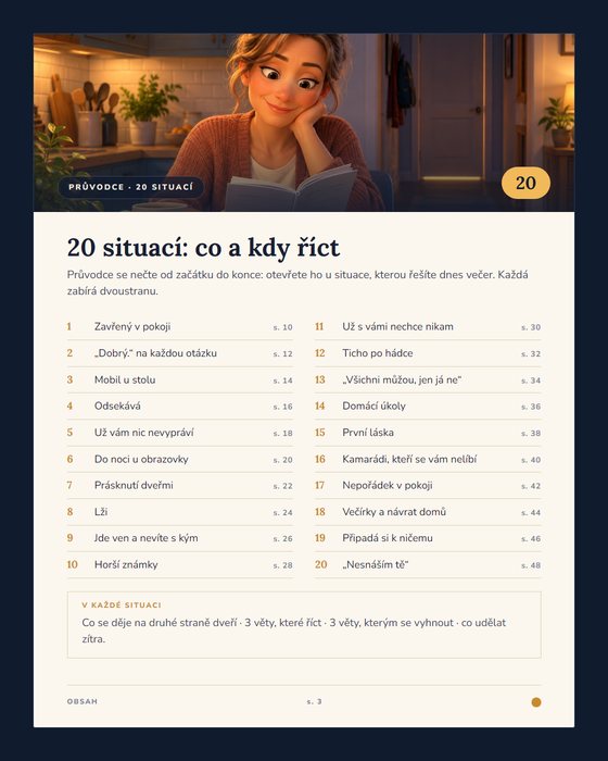 20 situací v průvodci