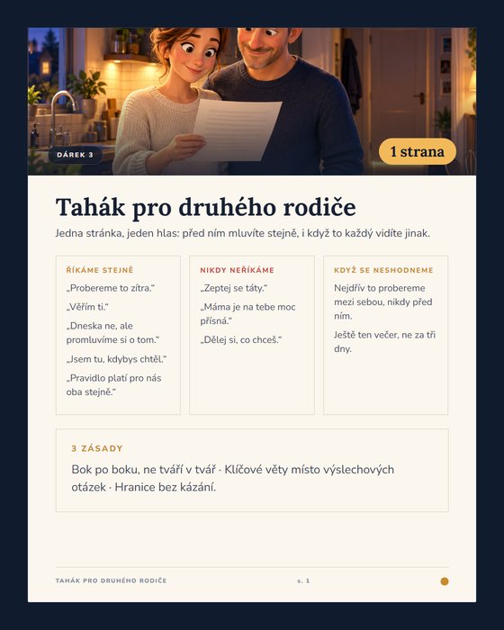 Tahák pro druhého rodiče